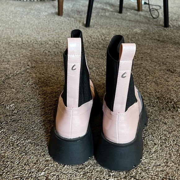 Sam Edelman, Circus, pink platform boots, size 7.5 - Picture 4 of 9